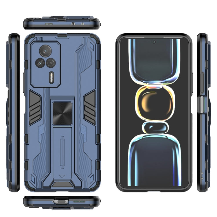 For Xiaomi Redmi K60e 5G Supersonic PC + TPU Shock-proof Protective Phone Case with Holder