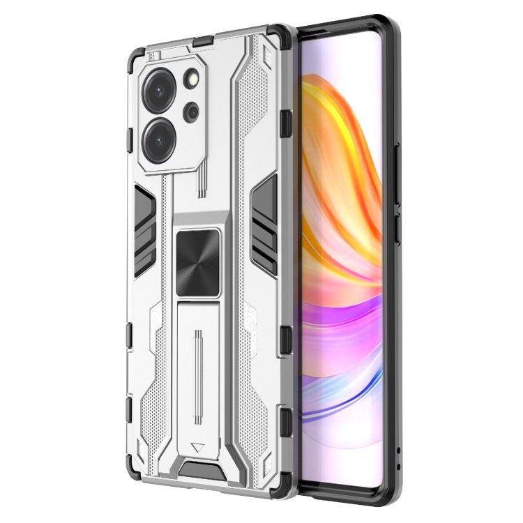 For Honor 80 SE 5G Supersonic PC + TPU Shock-proof Protective Phone Case with Holder