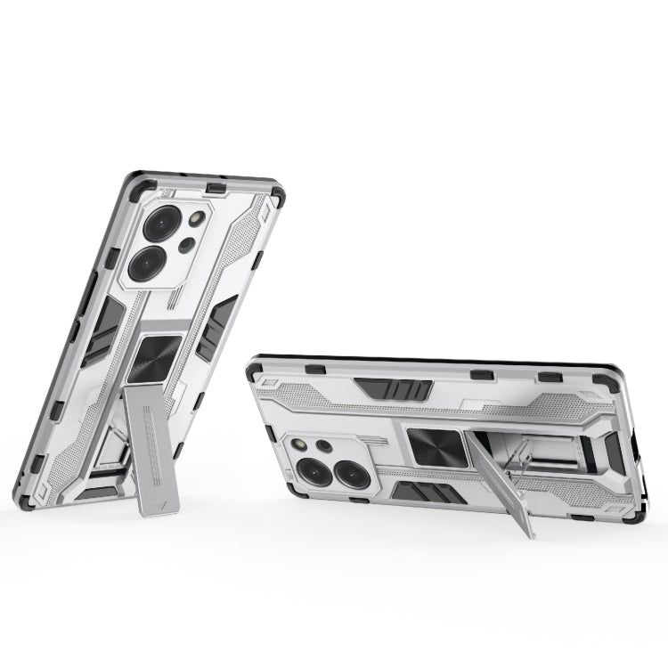 For Honor 80 SE 5G Supersonic PC + TPU Shock-proof Protective Phone Case with Holder