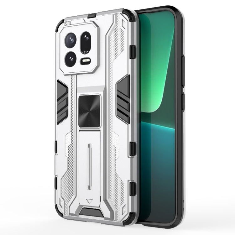For Xiaomi 13 5G Supersonic PC + TPU Shock-proof Protective Phone Case with Holder