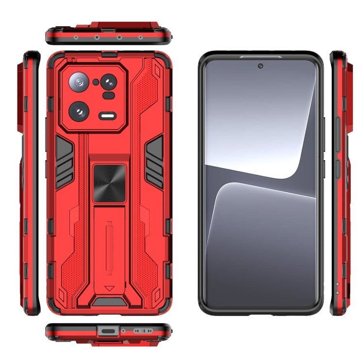 For Xiaomi 13 Pro 5G Supersonic PC + TPU Shock-proof Protective Phone Case with Holder