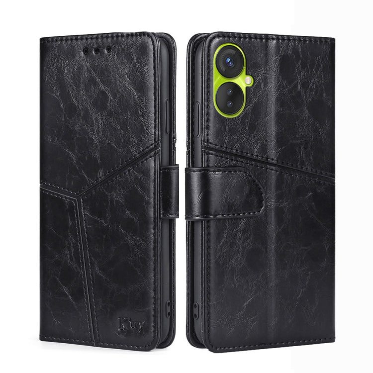 For Tecno Spark 9 Pro Geometric Stitching Flip Leather Phone Case