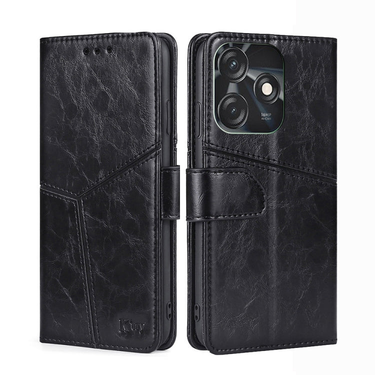 For Tecno Spark 10C Geometric Stitching Flip Leather Phone Case
