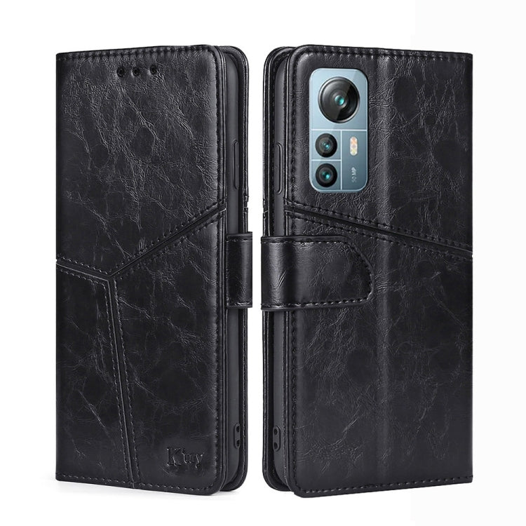 For Blackview A85 Geometric Stitching Flip Leather Phone Case
