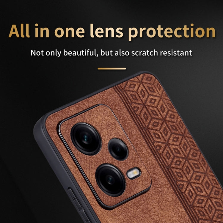 For Xiaomi Redmi Note 12 Pro 5G Global AZNS 3D Embossed Skin Feel Phone Case