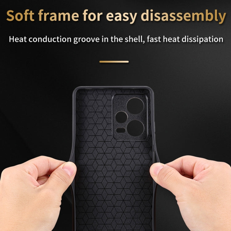 For Xiaomi Redmi Note 12 Pro 5G Global AZNS 3D Embossed Skin Feel Phone Case