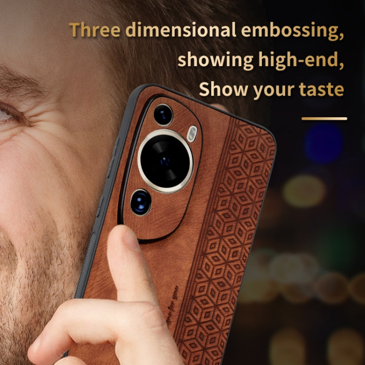 For Huawei P60 Art AZNS 3D Embossed Skin Feel Phone Case