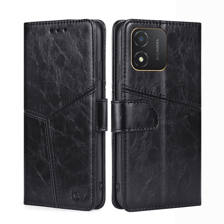 For Honor X5 4G Geometric Stitching Flip Leather Phone Case