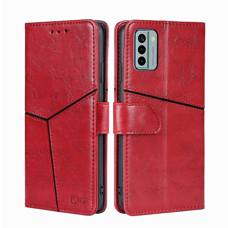For Nokia G22 Geometric Stitching Flip Leather Phone Case