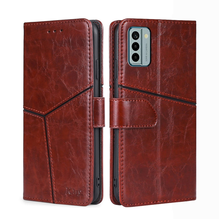 For Nokia G22 Geometric Stitching Flip Leather Phone Case