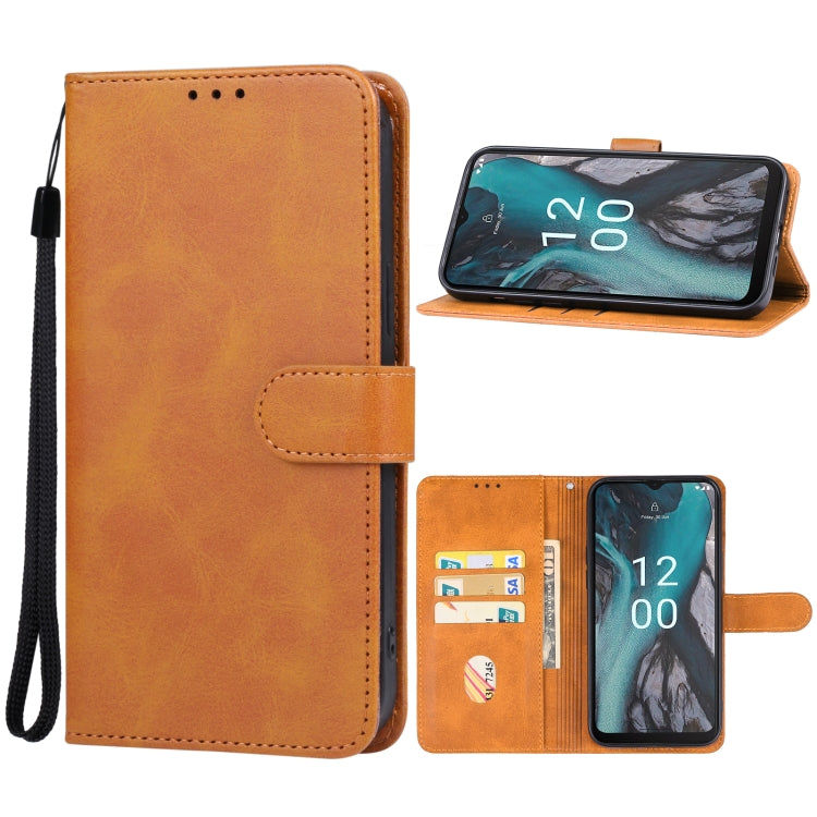 For Nokia C22 Leather Phone Case