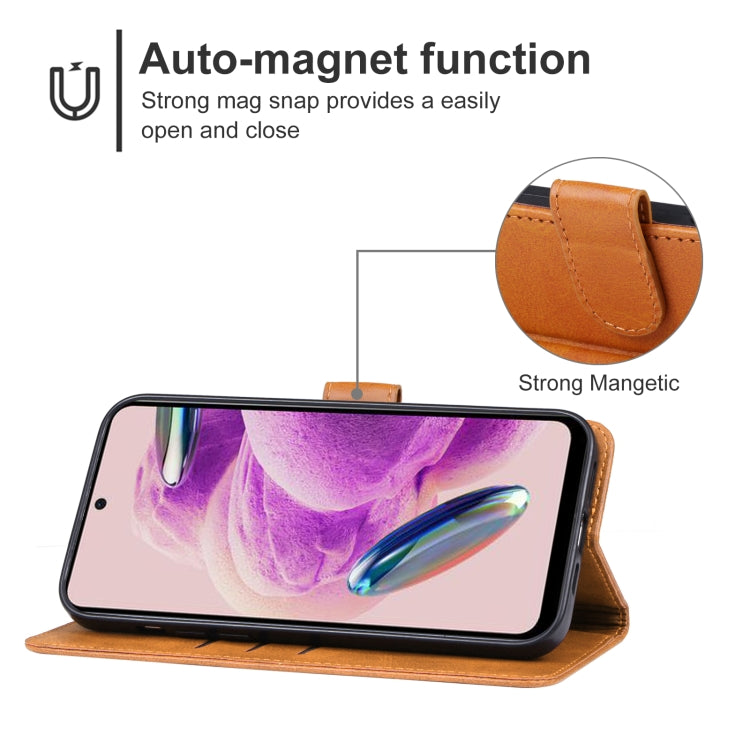 For Xiaomi Redmi Note 12S Leather Phone Case