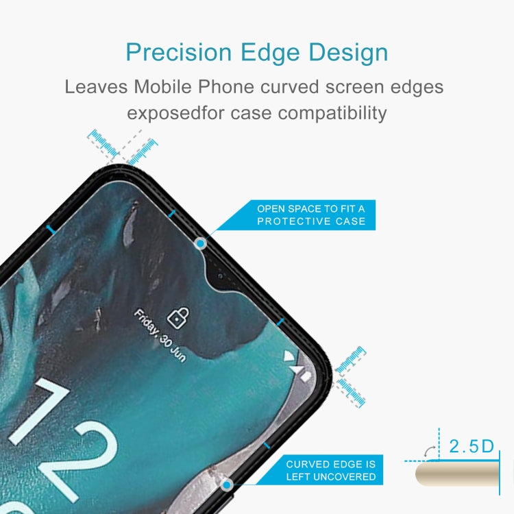 For Nokia C22 50pcs 0.26mm 9H 2.5D Tempered Glass Film