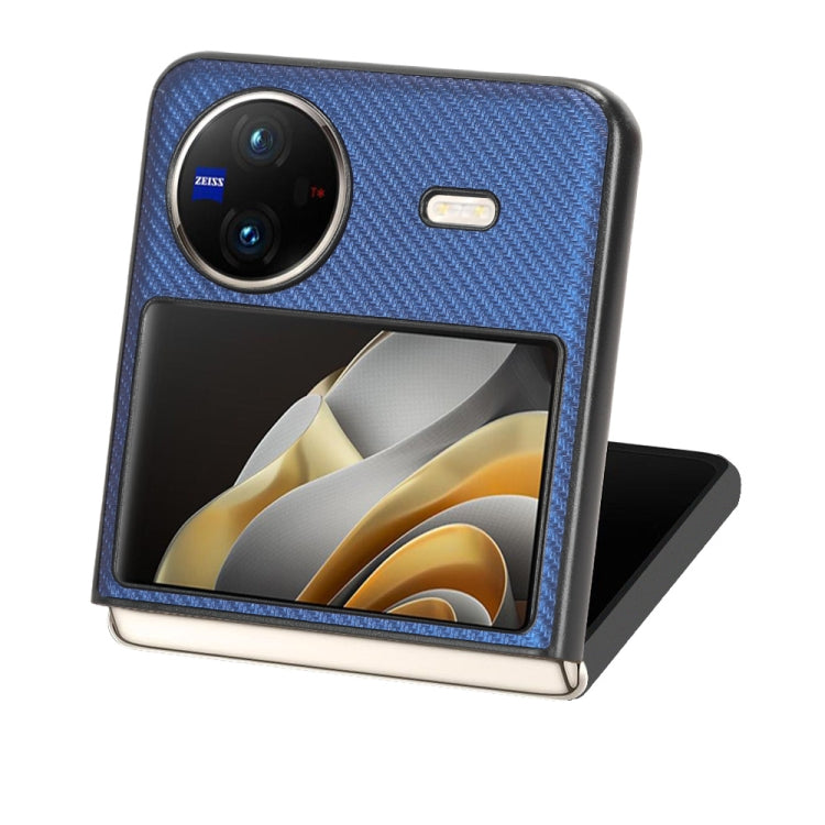 For vivo X Flip PU Leather PC Phone Case