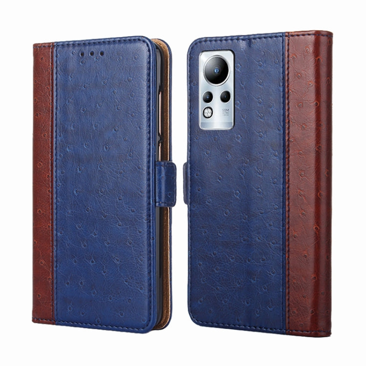 For Infinix Note 11 Ostrich Texture Flip Leather Phone Case
