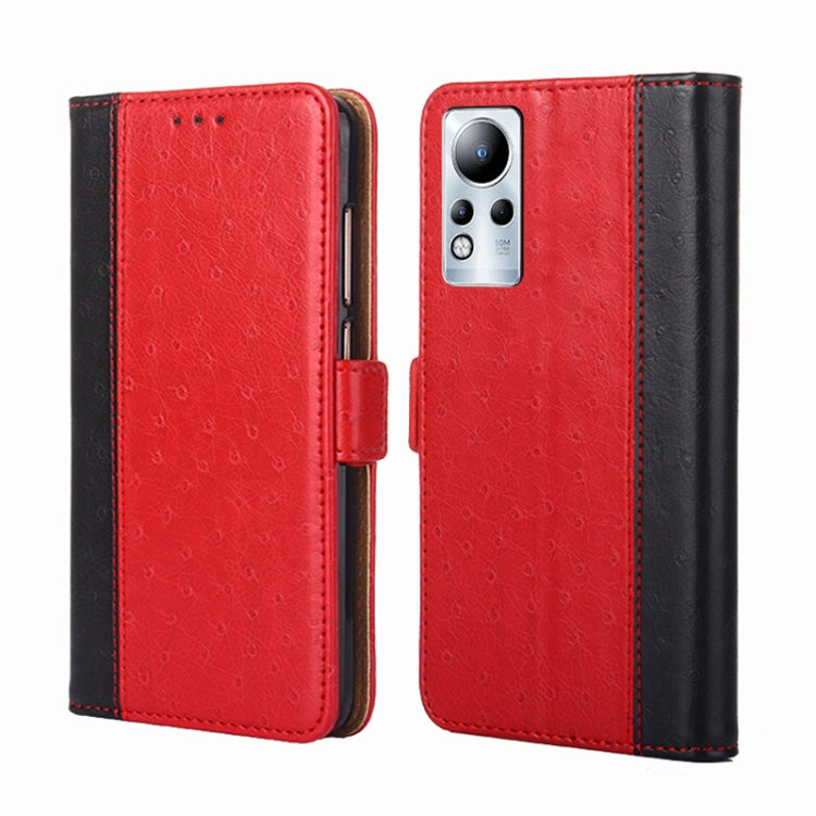For Infinix Note 11 Ostrich Texture Flip Leather Phone Case