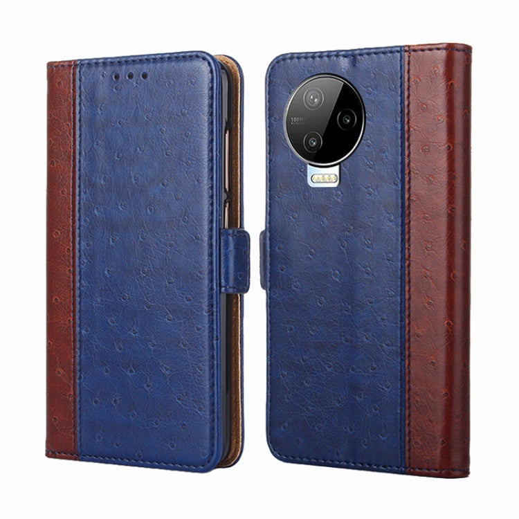 For Infinix Note 12 Pro 4G Ostrich Texture Flip Leather Phone Case