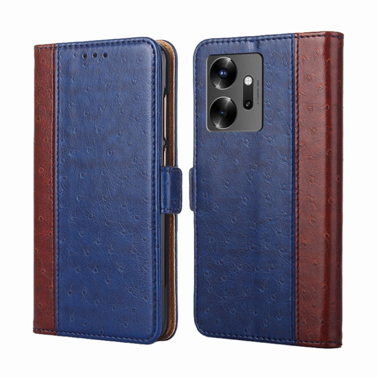 For Infinix Zero 20 Ostrich Texture Flip Leather Phone Case
