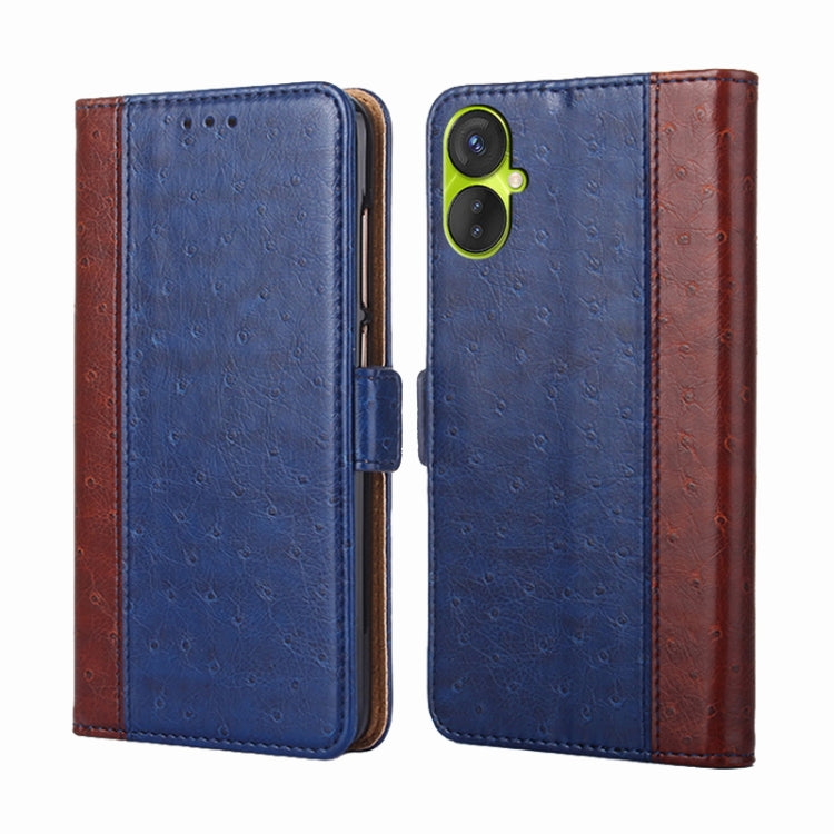 For Tecno Spark 9 Pro Ostrich Texture Flip Leather Phone Case