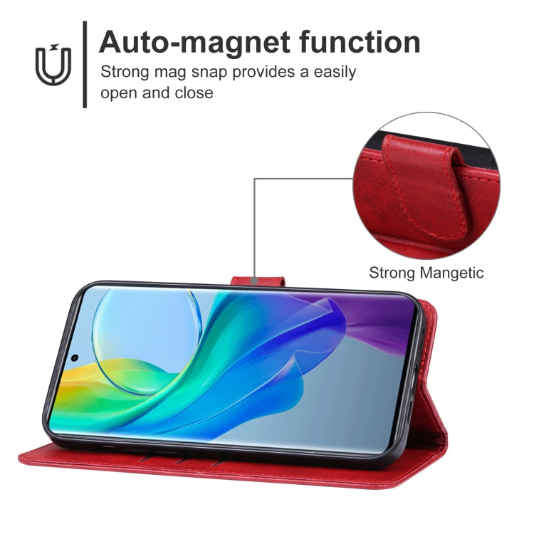 For vivo Y78+ Leather Phone Case