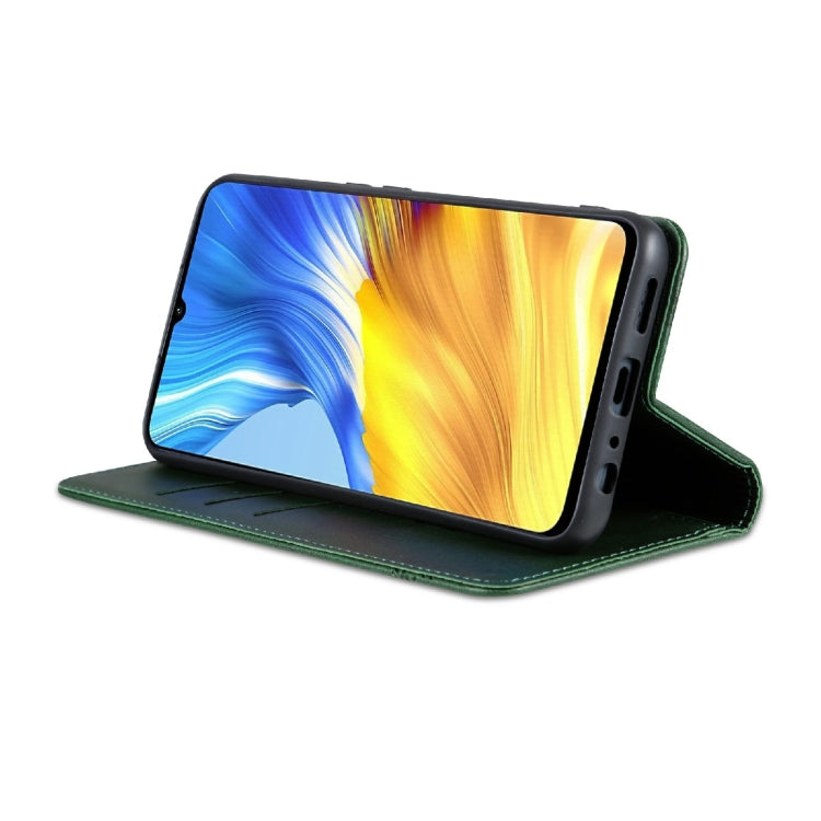 For Honor X5 AZNS Magnetic Calf Texture Flip Leather Phone Case