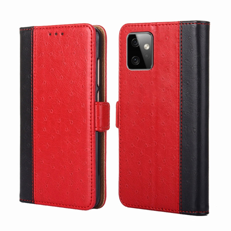 For Motorola Moto G Power 2023 Ostrich Texture Flip Leather Phone Case