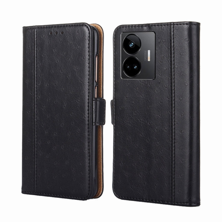 For Realme GT Neo5 Ostrich Texture Flip Leather Phone Case
