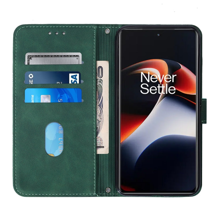 For OnePlus Ace 2 5G / 11R 5G Crossbody 3D Embossed Flip Leather Phone Case