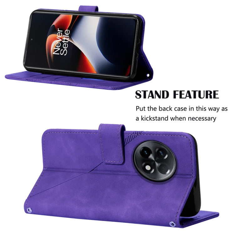 For OnePlus Ace 2 5G / 11R 5G Crossbody 3D Embossed Flip Leather Phone Case