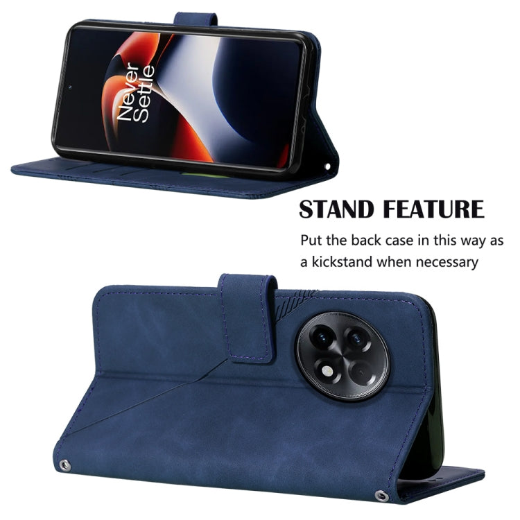 For OnePlus Ace 2 5G / 11R 5G Crossbody 3D Embossed Flip Leather Phone Case