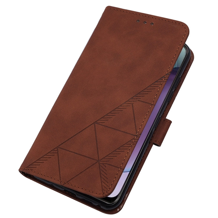 For Motorola Moto G Stylus 5G 2023 Crossbody 3D Embossed Flip Leather Phone Case