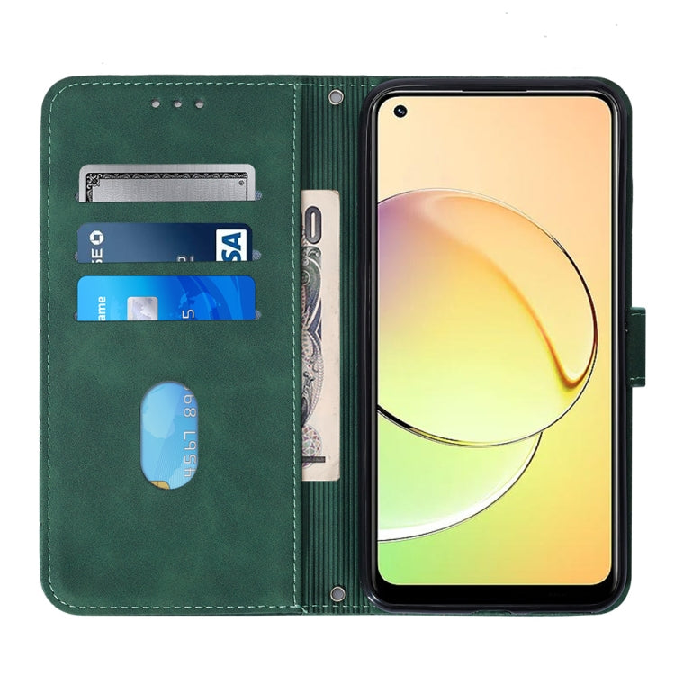 For Realme 10 4G Crossbody 3D Embossed Flip Leather Phone Case