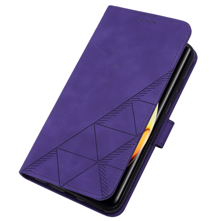 For Realme 10 Pro+ 5G Crossbody 3D Embossed Flip Leather Phone Case