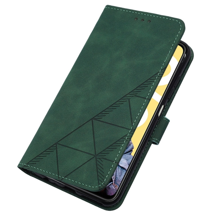 For Realme C55 Crossbody 3D Embossed Flip Leather Phone Case