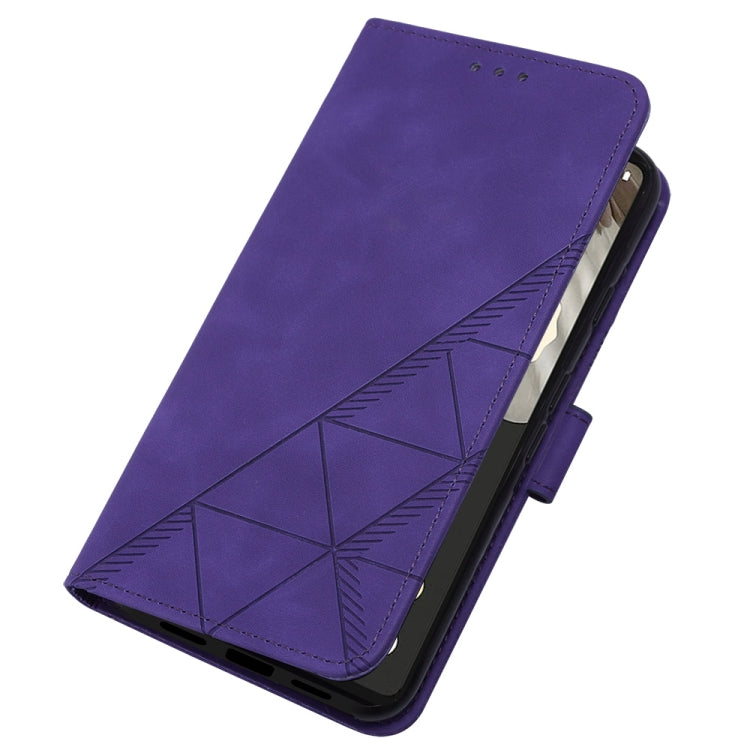 For Google Pixel 8 Crossbody 3D Embossed Flip Leather Phone Case