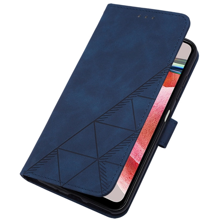 For Xiaomi Redmi Note 12 4G Global Crossbody 3D Embossed Flip Leather Phone Case