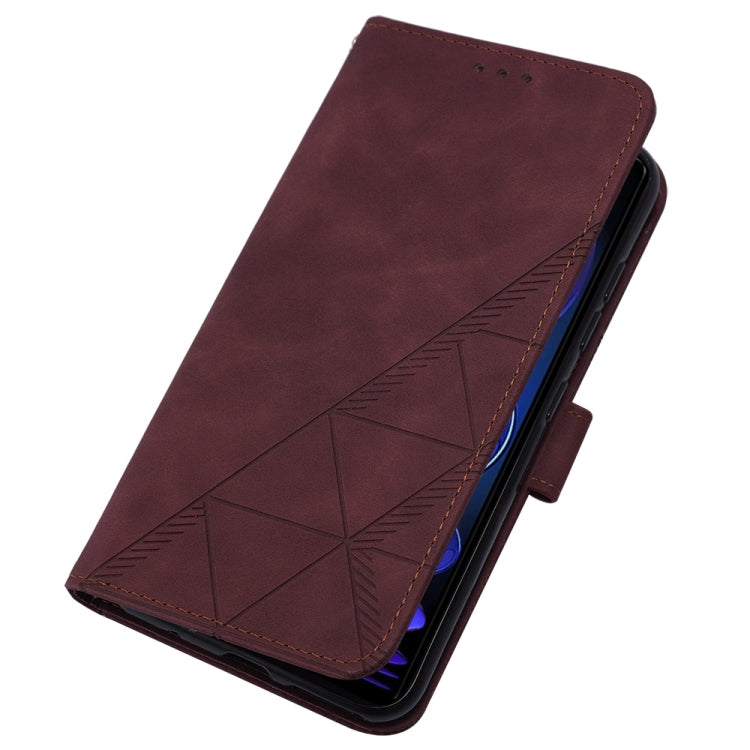 For Xiaomi Redmi Note 12 Pro+ 5G Global Crossbody 3D Embossed Flip Leather Phone Case