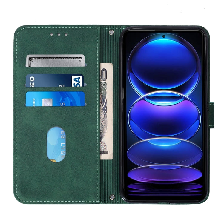 For Xiaomi Redmi Note 12 Pro+ 5G Global Crossbody 3D Embossed Flip Leather Phone Case