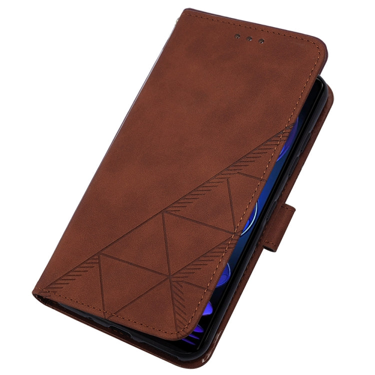 For Xiaomi Redmi Note 12 Pro+ 5G Global Crossbody 3D Embossed Flip Leather Phone Case