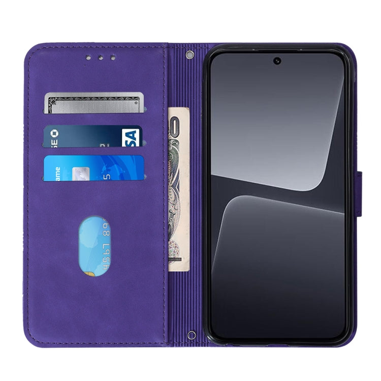 For Xiaomi 13 Pro Crossbody 3D Embossed Flip Leather Phone Case