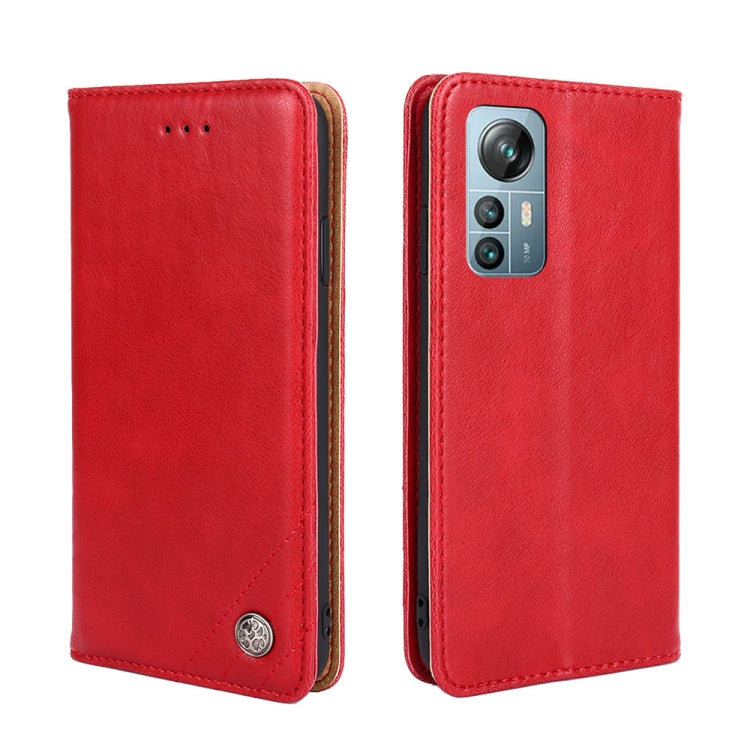 For Blackview A85 Non-Magnetic Retro Texture Leather Phone Case
