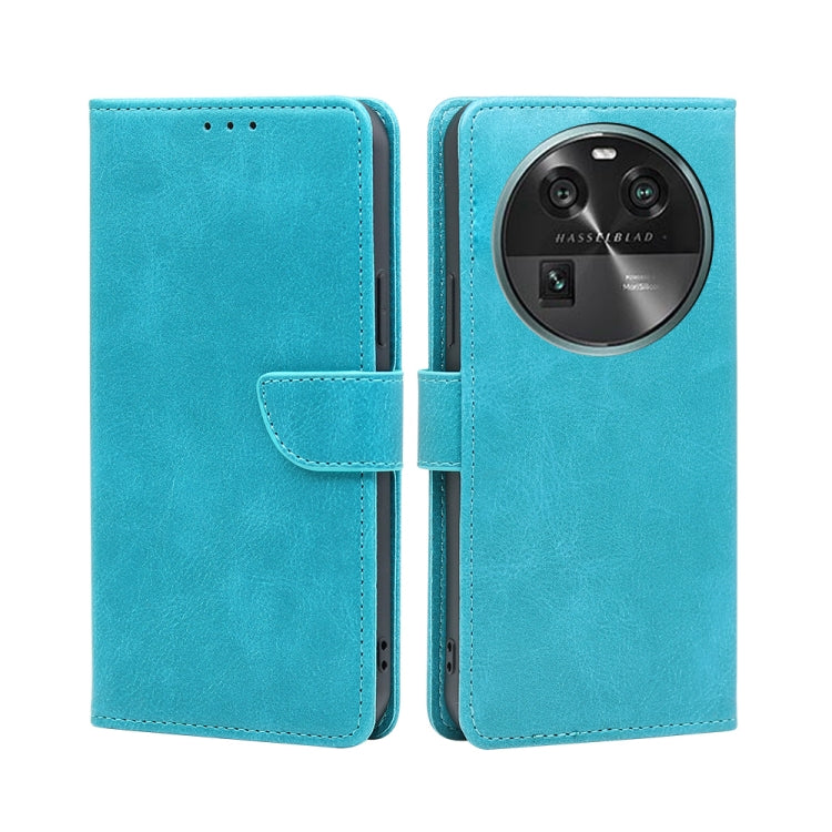 For OPPO Find X6 5G Calf Texture Buckle Flip Leather Phone Case
