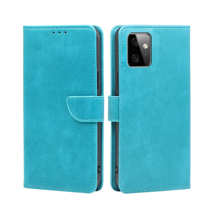 For Motorola Moto G Power 2023 Calf Texture Buckle Flip Leather Phone Case