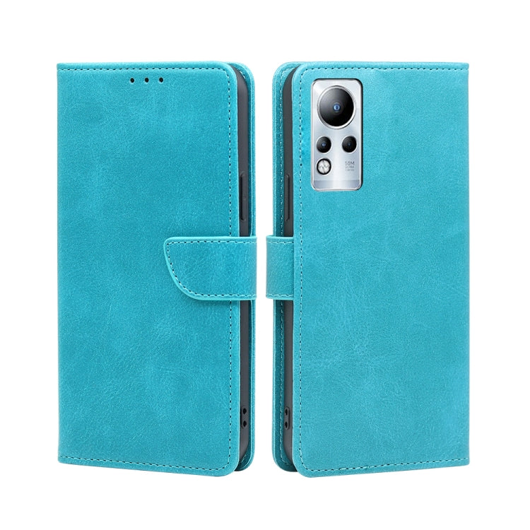 For Infinix Note 11 Calf Texture Buckle Flip Leather Phone Case