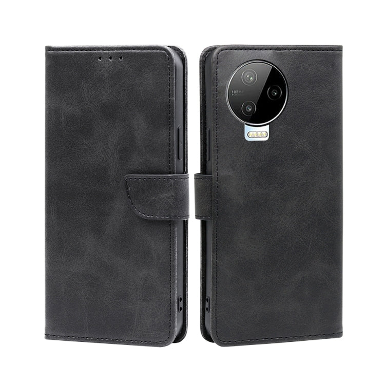 For Infinix Note 12 Pro 4G/Note 12 2023 Calf Texture Buckle Flip Leather Phone Case