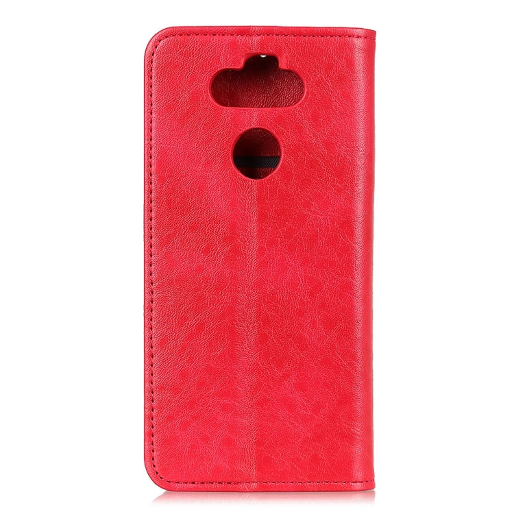 For LG K31 / Aristo 5 Magnetic Crazy Horse Texture Horizontal Flip Leather Case with Holder & Card Slots & Wallet