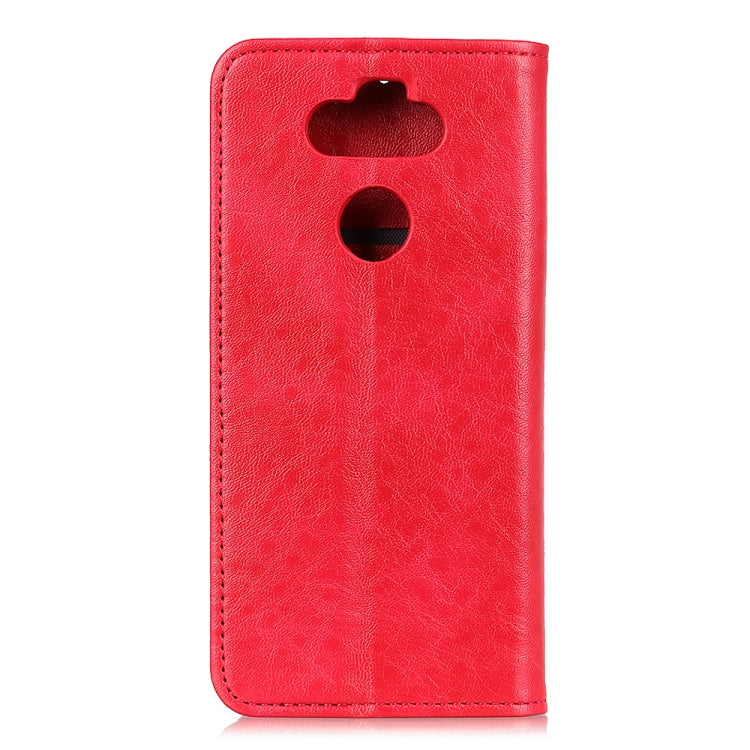 For LG K31 / Aristo 5 Magnetic Crazy Horse Texture Horizontal Flip Leather Case with Holder & Card Slots & Wallet
