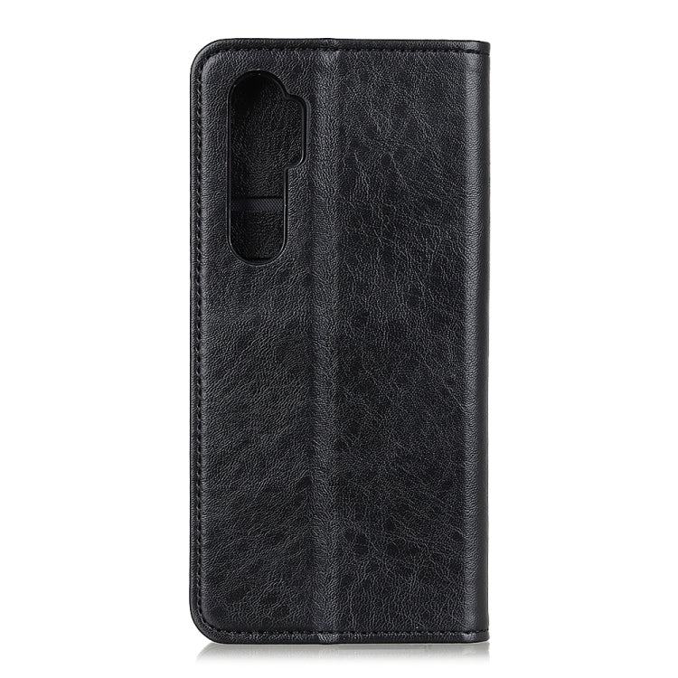 For Xiaomi Mi Note 10 Lite Magnetic Crazy Horse Texture Horizontal Flip Leather Case with Holder & Card Slots & Wallet