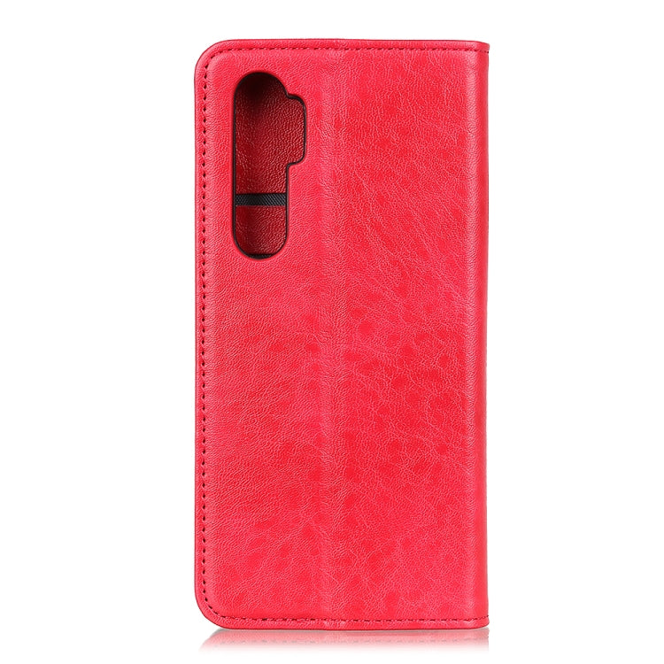 For Xiaomi Mi Note 10 Lite Magnetic Crazy Horse Texture Horizontal Flip Leather Case with Holder & Card Slots & Wallet