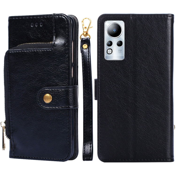 For Infinix Note 11 Zipper Bag Leather Phone Case